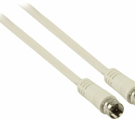 Cavo Antenna F Maschio - F Maschio 1.50 m Bianco