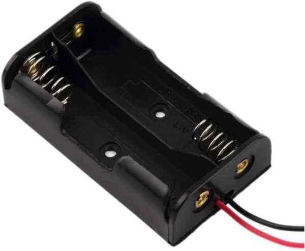 Portabatteria  2xAA 1.5V orizzontale