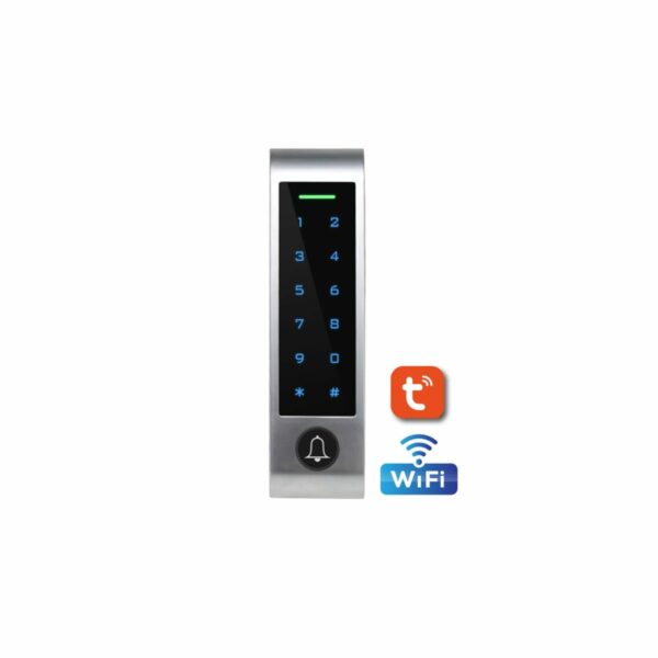 CONTROLLO ACCESSI ANTIVANDALO CON RFID TAG Wi-Fi TUYA IP67