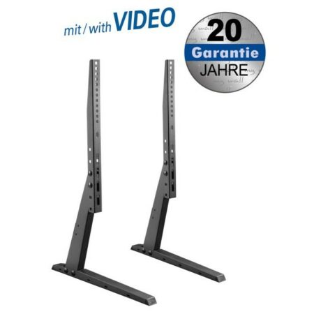 Supporto TV universale da tavolo, max 35kg, vesa da 100 a 400 verticale, orrizzo