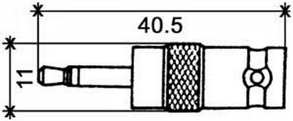 ADATTATORE Adattatore da femmina BNC a spina Jack 3,5 mm