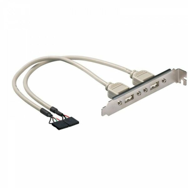 CAVO USB 2X TIPO A F/2 X HE 5 F