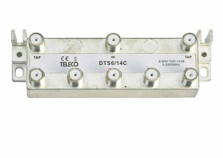 DTS6/14C DERIVATORE SAT 14dB 6
USCITE