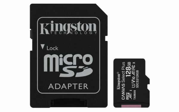 Kingston Technology Canvas Select Plus 128 GB MicroSDXC UHS-I Classe 10