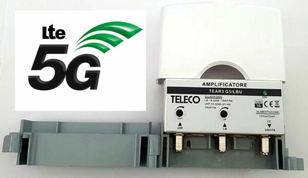 TEAR3 G5/LBU AMPLIFICATORE con LED Vcc