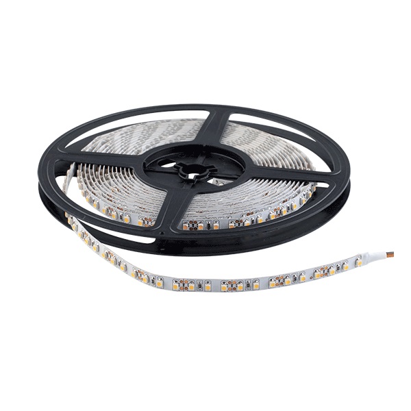 STRISCIA LED 2835 11W 120 PZ./M 4000K IP20 24V BIANCO - bobina da 5 mt.